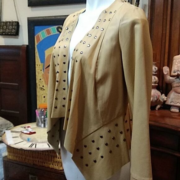 Cache leather jacket - Picture 3 of 8